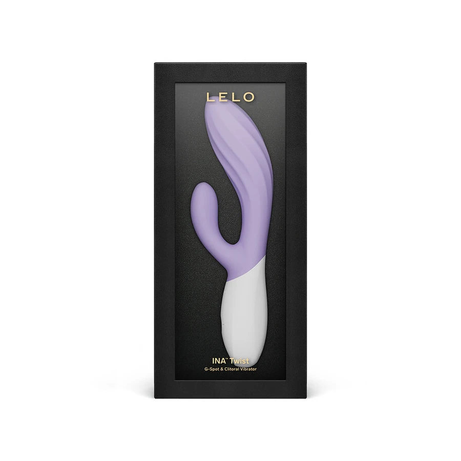LELO - INA TWIST DOPPIO VIBRATORE A CONIGLIO PER IL PUNTO G E IL CLITORIDE BLU